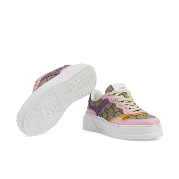 GUCCI Chunky GG supreme logo leather sneakers - Picture 5 of 5